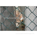 Galvanized or polyster powder spray/pvc coated wire mesh fence/chain link fence/diamond fence weave